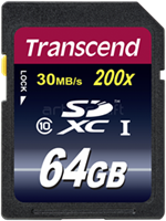 Transcend 64GB Premium SDXC Class 10