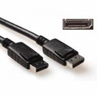 ACT DisplayPort Anschlusskabel Male-Male 3m