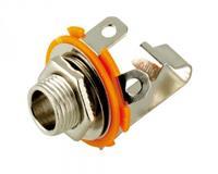 Pro Jack chassis socket - 6.35 mm - mono