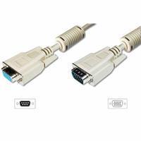 digitus VGA Verlängerungskabel [1x VGA-Stecker - 1x VGA-Buchse] 1.80m Grau