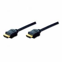 digitus HDMI Anschlusskabel [1x HDMI-Stecker - 1x HDMI-Stecker] 3.00m Schwarz