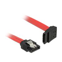 DeLOCK Kabel SATA 6 Gb/s Stecker gerade > SATA Stecker oben gewinkelt