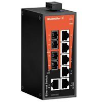 Weidmüller IE-SW-BL08-6TX-2SC - Network switch Fast Ethernet IE-SW-BL08-6TX-2SC