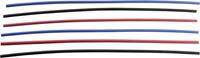 Krimpkous zonder lijm Zwart, Rood, Blauw 3 mm Krimpverhouding: 3:1 DSG Canusa 8014030000