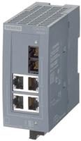 Industriële switch unmanaged Siemens SCALANCE XB004-1LD Aantal ethernet-poorten 4 1 LAN-overdrachtsnelheid 100 Mbit/s Voedingsspanning (num) 24 V/DC