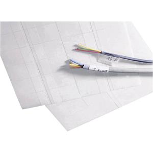 teconnectivity TE Connectivity 5-1768016-7 Kabeletiket BKM 75 x 23 mm Kleur van het label: Wit Aantal etiketten: 20