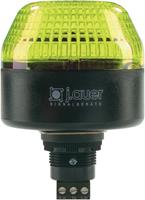Auer Signalgeräte Signaallamp LED IBL 802507405 Geel Continulicht, Knipperlicht 24 V/DC, 24 V/AC