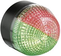 Auer Signalgeräte IDL Signaallamp LED Rood, Groen Continu licht 230 V/AC
