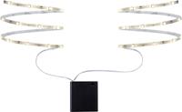 paulmann LED-Streifen-Komplettset mit Batterie-Box 6V 80cm Warm-Weiß