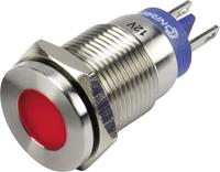 Conradcomponents Conrad Components GQ16F-D/R/12V/S LED-signaallamp Rood 12 V 15 mA