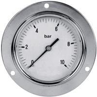 ICH Manometer 304.63.10 Aansluiting (manometer): Achterkant 0 tot 10 bar Schroefdraad (buiten) 1/4 1 stuk(s)