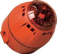 ComPro Chiasso Razor Combi-signaalgever LED Rood Flitslicht, Continu geluid 12 V/DC, 24 V/DC 100 dB