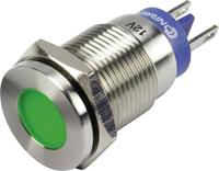 Conradcomponents Conrad Components GQ16F-D/G/12V/N LED-signaallamp Groen 12 V 15 mA