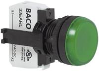 BACO L20SE20L Signaallamp Met LED-element Groen 24 V/DC, 24 V/AC 1 stuk(s)