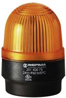 WERMA 202.300.55 Signaallamp Geel Flitslicht 24 V/DC