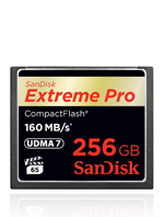 Sandisk CF 256 GB Extreme Pro 160MB/s 4K Ready UMDA7