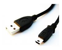 Gembird USB-kabel (2.0), AM naar MINI B5 connector, 1,8 m
