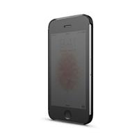 BeHello - iPhone 5(s) Hoesje - Book Case Clear Touch Cover Zwart