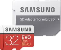 Samsung 32GB MicroSDHC Class 10 Evo Plus + adapter (MB-MC32GA/EU)