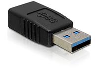DeLOCK USB3.0 USB-A mannelijk-vrouwelijk adapter