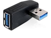 Adapter USB 3.0 a St/Bu Gewinkelt 90 horizontal - Delock