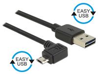Kabel easy usb 2.0-A easy Micro-B links/rechts (83854) - Delock