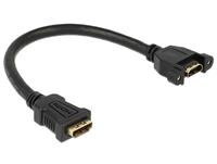 Hdmi Kabel Ethernet a - a Bu/Bu 0.25m Einbau (85100) - Delock
