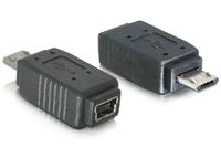 Mini-USB - Mikro USB B Verloopstekker - Delock