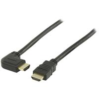 Valueline HDMI kabel - 90° haaks naar links - versie 1.4 (4K 30Hz) - 1 meter