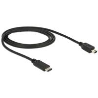 DeLOCK USB 2.0 kabel, USB-C > USB Mini-B