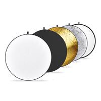 Caruba Reflector 5 in 1 Gold, Silver, Black, White, Translucent 80cm