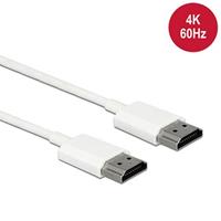 Delock HDMI kabel slimline - 3 meter - Wit - 