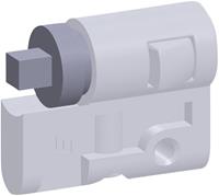 Fibox ARCA 8120871 Cilinderslot 7 mm vierkant 1 stuks