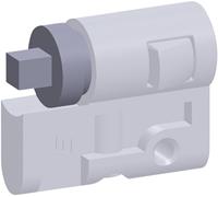 Fibox ARCA 8120872 Cilinderslot 8 mm vierkant 1 stuks