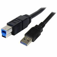 StarTech.com 3m Black SuperSpeed USB 3.0 Cab