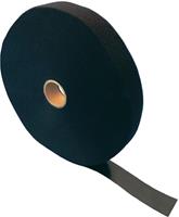 FASTECH Klettband zum Bündeln Haft- und Flauschteil (L x B) 25000mm x 30mm Schwarz