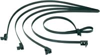 HellermannTyton Speedy Tie Kabelbinder, L750mm, schwarz, 13x1,9mm, Kunststoff, -40-80°C, Kunststoffzunge/-nase, Lösbarer Verschluss, ohne Befestigung
