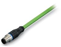 WAGO Ethernet-/PROFINET-kabel, axiaal 756-1201/060-200 ETHERNET-/PROFINET-kabel, axiaal Inhoud: 1 stuk(s)