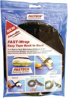 Fastech 702-330-Bag Klittenband voor planten en tuin Haak- en lusdeel (l x b) 10000 mm x 16 mm Zwart 1 rollen