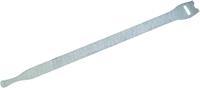 FASTECH Klettkabelbinder zum Bündeln Haft- und Flauschteil (L x B) 300mm x 16mm Weiß 10S