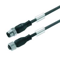 Weidmüller Sensor-/Aktor-Steckverbinder, konfektioniert M12 Stecker, gerade, Buchse, ger