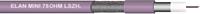 ELAN Koaxialkabel Außen-Durchmesser: 4.8 RG179 75Ω Violett 25m