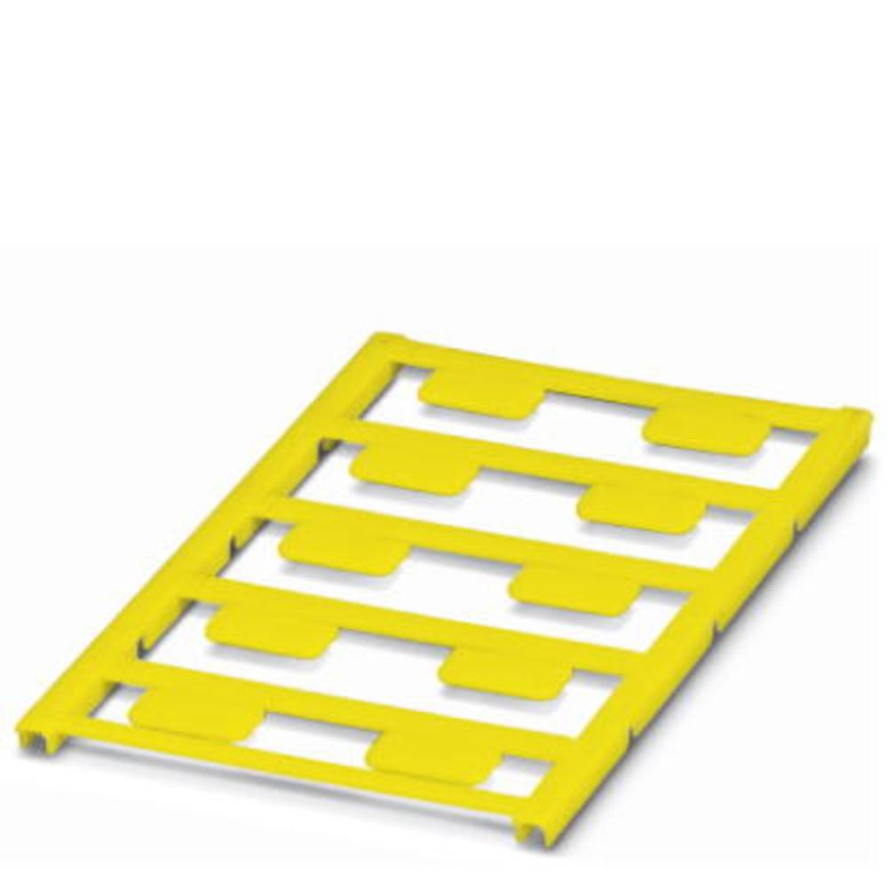 phoenixcontact Phoenix Contact 0822631 UC-EMLP (20X8) YE Apparaatmarkering Montagemethode: Plakken Markeringsvlak: 20 x 8 mm Geel Aantal markeringen: 100 10 katernen
