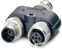 phoenixcontact Phoenix Contact 1438079 Sensor/actuator verdeler en adapter M12 Aantal polen: 5 Adapter, Y-vorm 5 stuk(s)