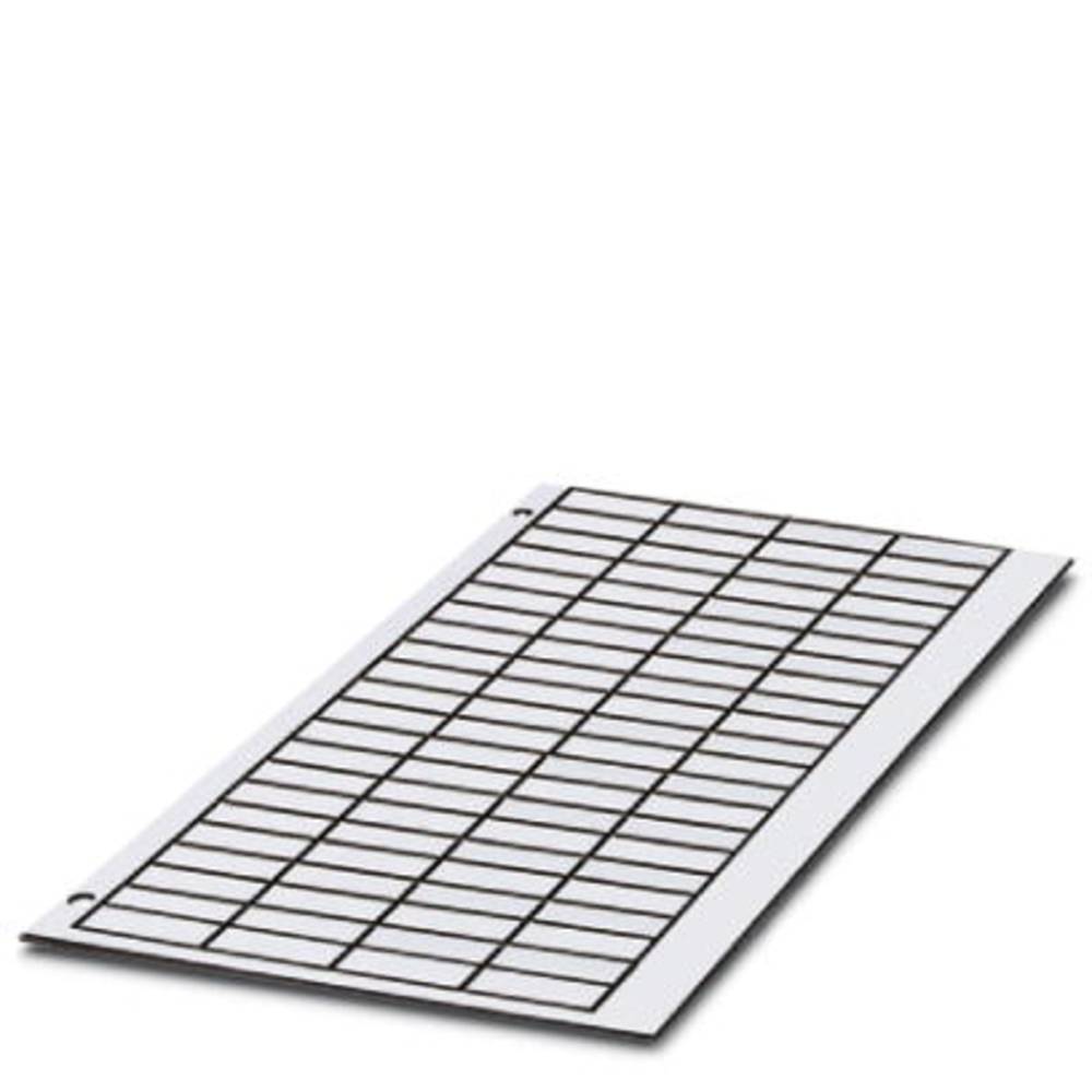phoenixcontact Phoenix Contact 0806961 GPE 60X30 WH Apparaatmarkering Montagemethode: Plakken Markeringsvlak: 60 x 30 mm Wit Aantal markeringen: 90 10 stuk(s)