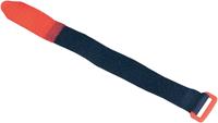 FASTECH F101-25-195-5 Klettband mit Gurt Haft- und Flauschteil (L x B) 195mm x 25mm Schwarz, Rot 5 S18164