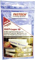 FASTECH 610-010-Bag Klett-Beschriftungsfelder zum Aufkleben Weiß 10St. S28979