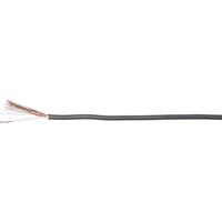 BKL Electronic Audiokabel 1 x 0.22mm² Schwarz Meterware