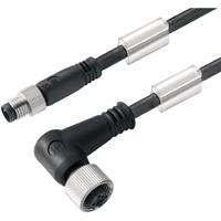 Weidmüller Sensor-/Aktor-Steckverbinder, konfektioniert M12 Stecker, gerade, Buchse, ger