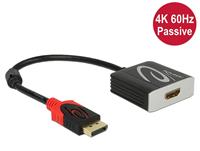 delock Adapter Displayport 1.2 Stecker > HDMI Buchse 4K 60 Hz Passiv s